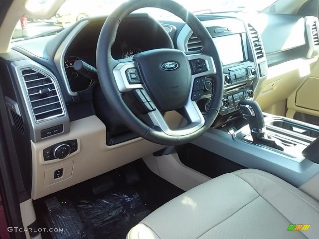 2016 F150 Lariat SuperCrew - Ruby Red / Medium Light Camel photo #12