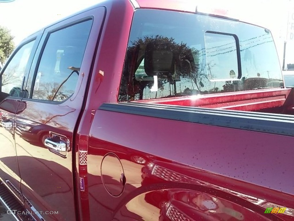 2016 F150 Lariat SuperCrew - Ruby Red / Medium Light Camel photo #25