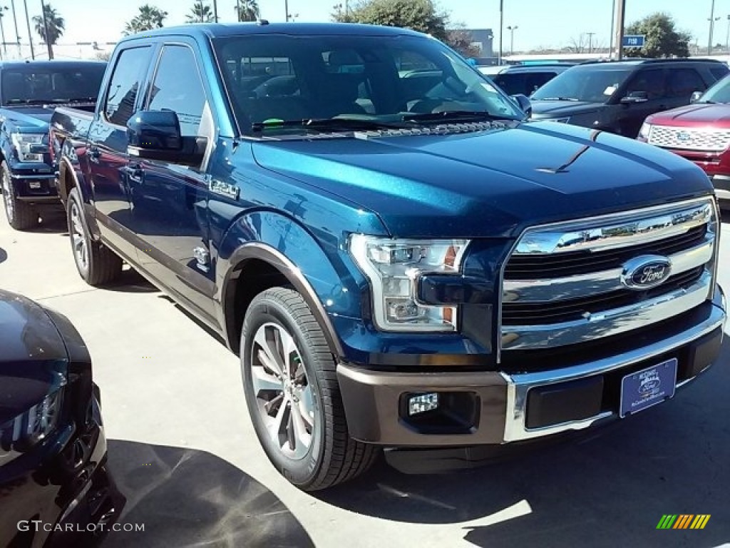 2016 F150 King Ranch SuperCrew - Blue Jeans / King Ranch Java photo #1