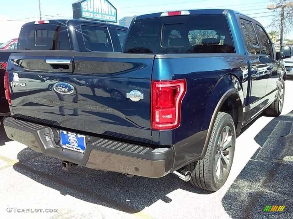 2016 F150 King Ranch SuperCrew - Blue Jeans / King Ranch Java photo #11