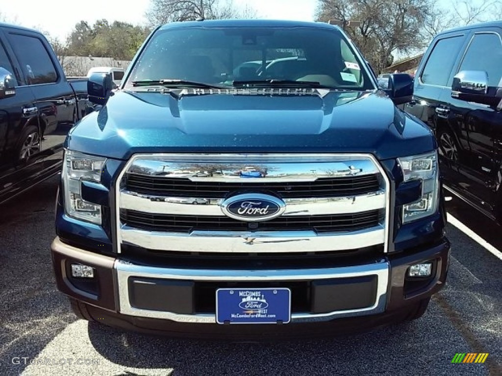 2016 F150 King Ranch SuperCrew - Blue Jeans / King Ranch Java photo #17