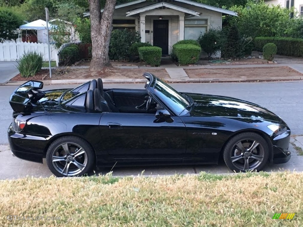 2008 S2000 CR Roadster - Berlina Black / Black/Yellow photo #1