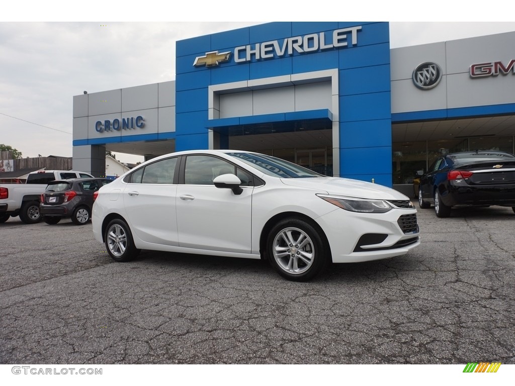2016 Cruze LT Sedan - Summit White / Jet Black photo #1