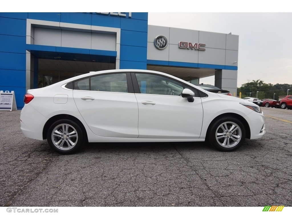 2016 Cruze LT Sedan - Summit White / Jet Black photo #8