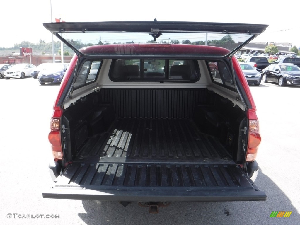 2005 Tacoma V6 TRD Double Cab 4x4 - Radiant Red / Graphite Gray photo #11