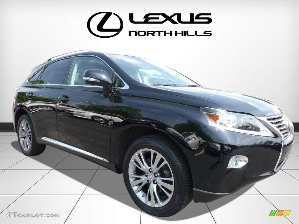 2014 RX 350 AWD - Obsidian Black / Black photo #1