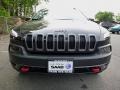 2014 Brilliant Black Crystal Pearl Jeep Cherokee Trailhawk 4x4  photo #8