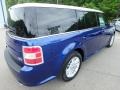 2013 Deep Impact Blue Metallic Ford Flex SEL  photo #2