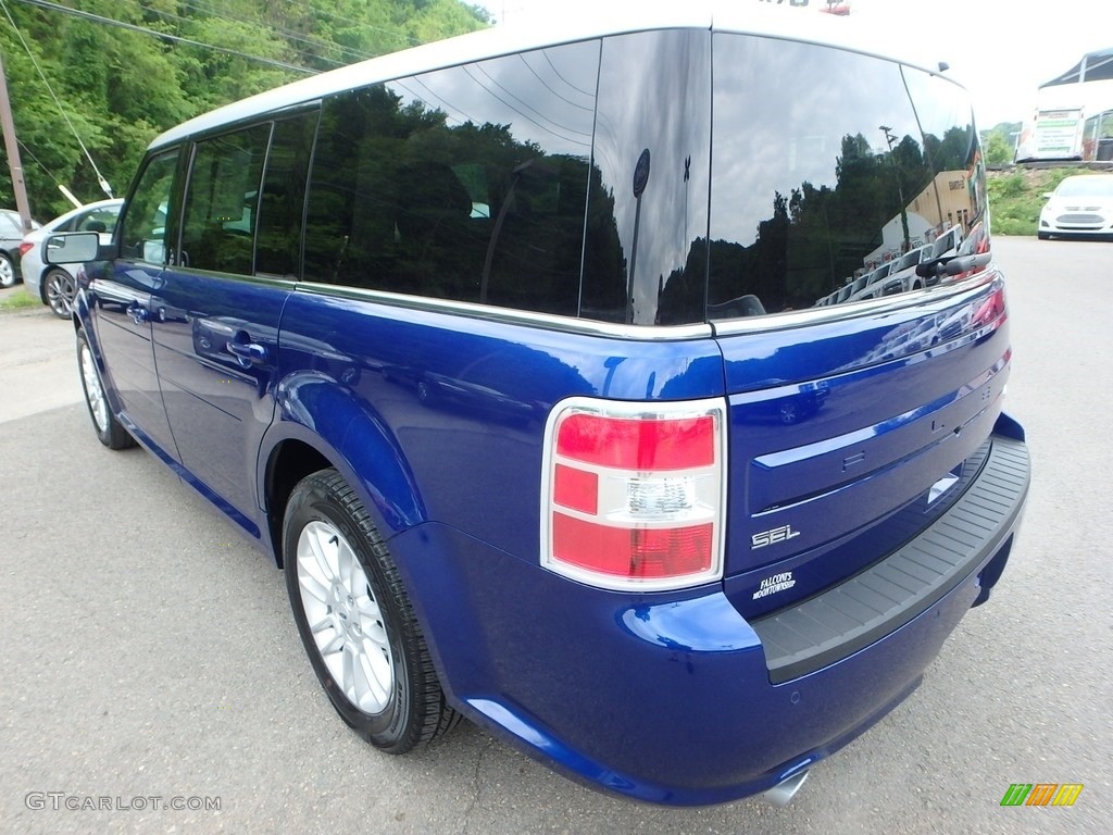 2013 Flex SEL - Deep Impact Blue Metallic / Dune photo #5