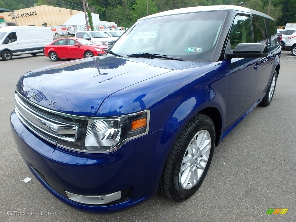 2013 Flex SEL - Deep Impact Blue Metallic / Dune photo #7