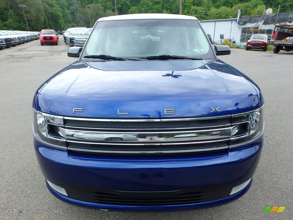 2013 Flex SEL - Deep Impact Blue Metallic / Dune photo #8