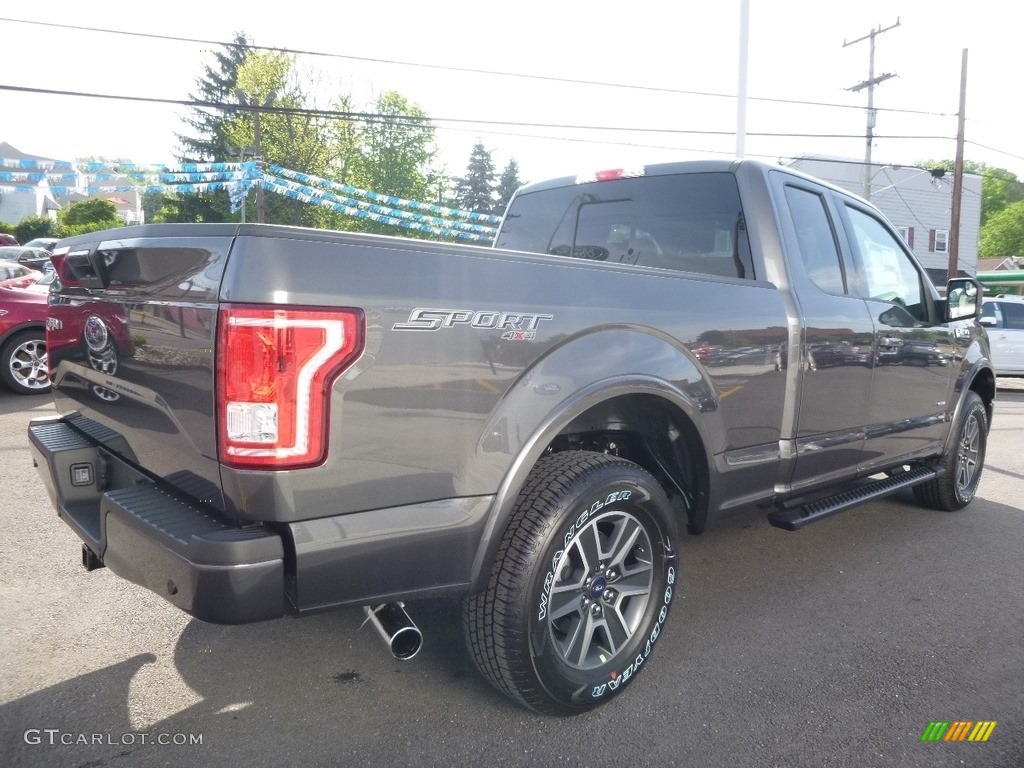 2016 F150 XLT SuperCab 4x4 - Magnetic / Black photo #6