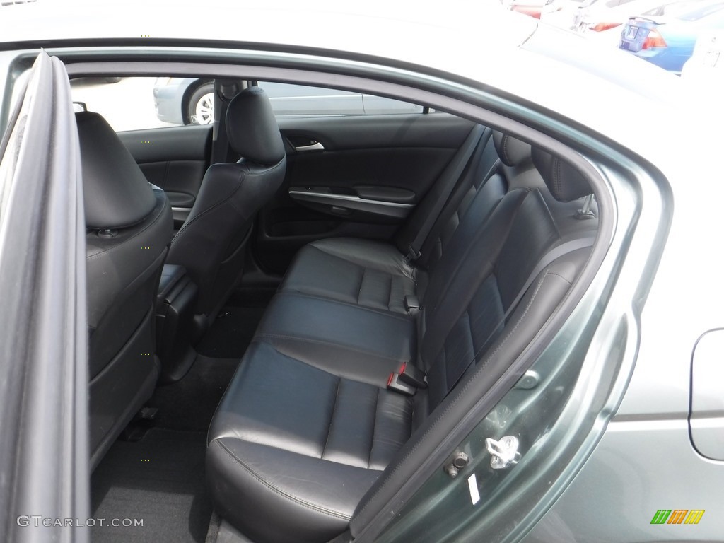 2009 Accord EX-L Sedan - Mystic Green Metallic / Black photo #17