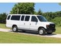 2011 Oxford White Ford E Series Van E350 XL Extended Passenger  photo #32