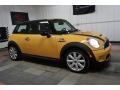 2007 Mellow Yellow Mini Cooper S Hardtop  photo #6