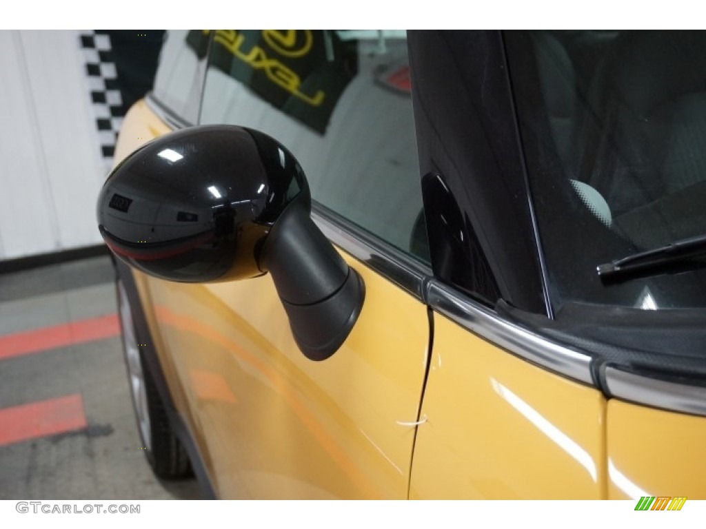 2007 Cooper S Hardtop - Mellow Yellow / Carbon Black/Carbon Black photo #49