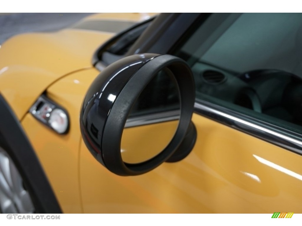 2007 Cooper S Hardtop - Mellow Yellow / Carbon Black/Carbon Black photo #65