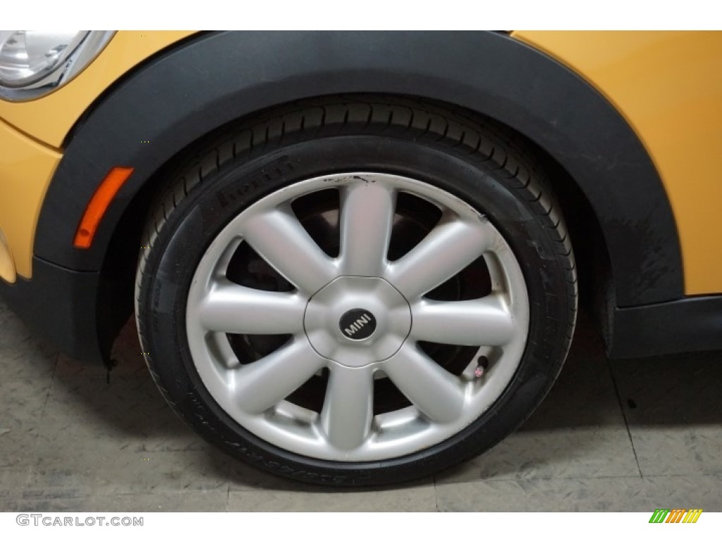 2007 Cooper S Hardtop - Mellow Yellow / Carbon Black/Carbon Black photo #67