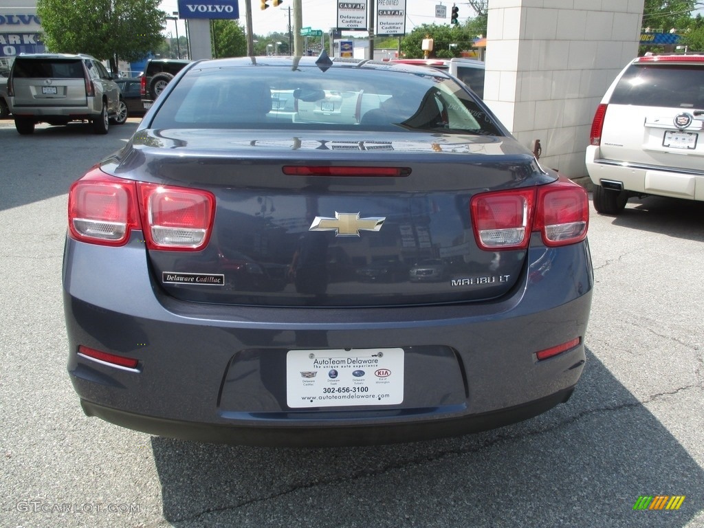2013 Malibu LT - Blue Topaz Metallic / Jet Black/Titanium photo #4