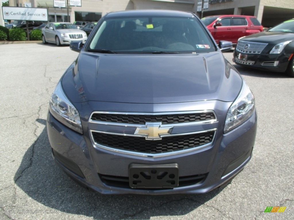 2013 Malibu LT - Blue Topaz Metallic / Jet Black/Titanium photo #8