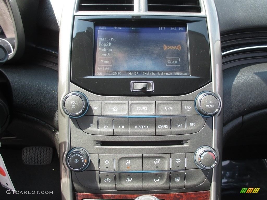 2013 Malibu LT - Blue Topaz Metallic / Jet Black/Titanium photo #13