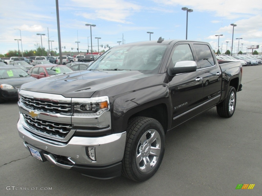 2016 Silverado 1500 LTZ Crew Cab 4x4 - Tungsten Metallic / Jet Black photo #2