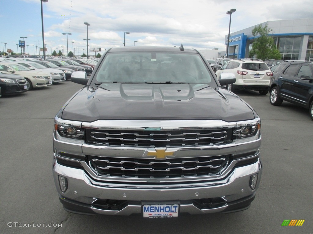 2016 Silverado 1500 LTZ Crew Cab 4x4 - Tungsten Metallic / Jet Black photo #8