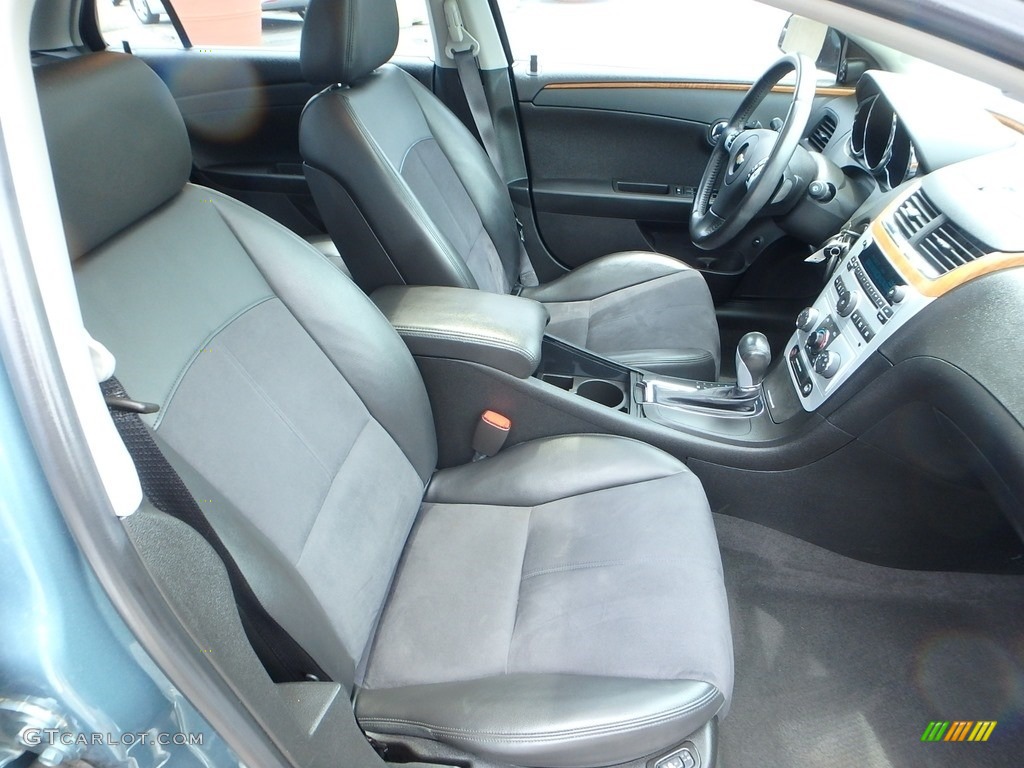 2009 Malibu LT Sedan - Silver Moss Metallic / Ebony photo #14