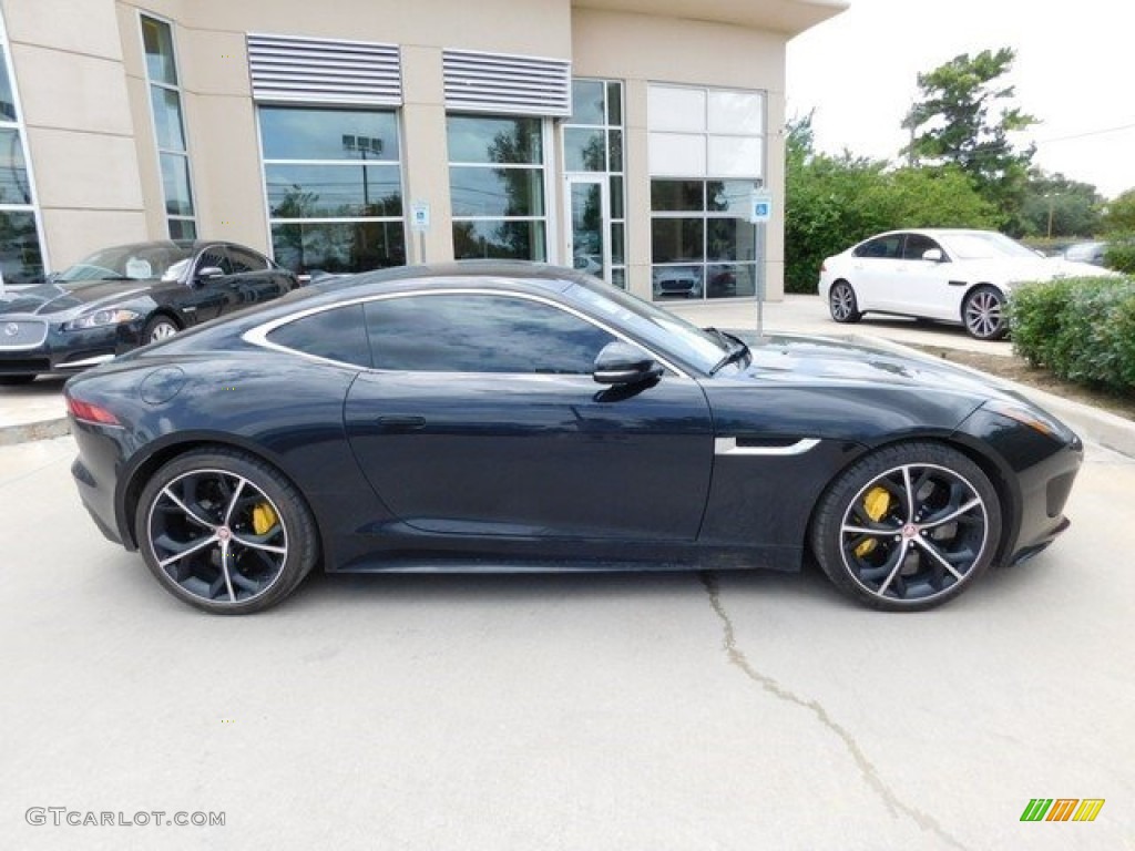 2015 F-TYPE R Coupe - Ultimate Black Metallic / Jet photo #6