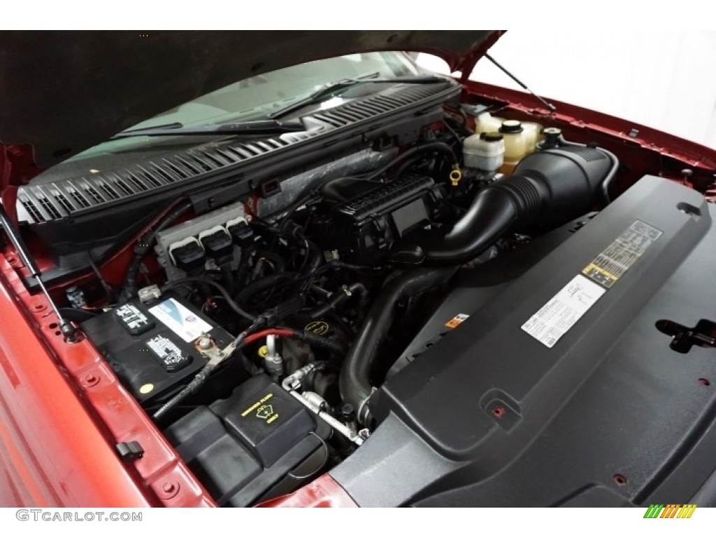 2006 Expedition XLT 4x4 - Redfire Metallic / Medium Flint Grey photo #50