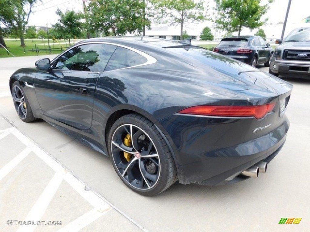 2015 F-TYPE R Coupe - Ultimate Black Metallic / Jet photo #9