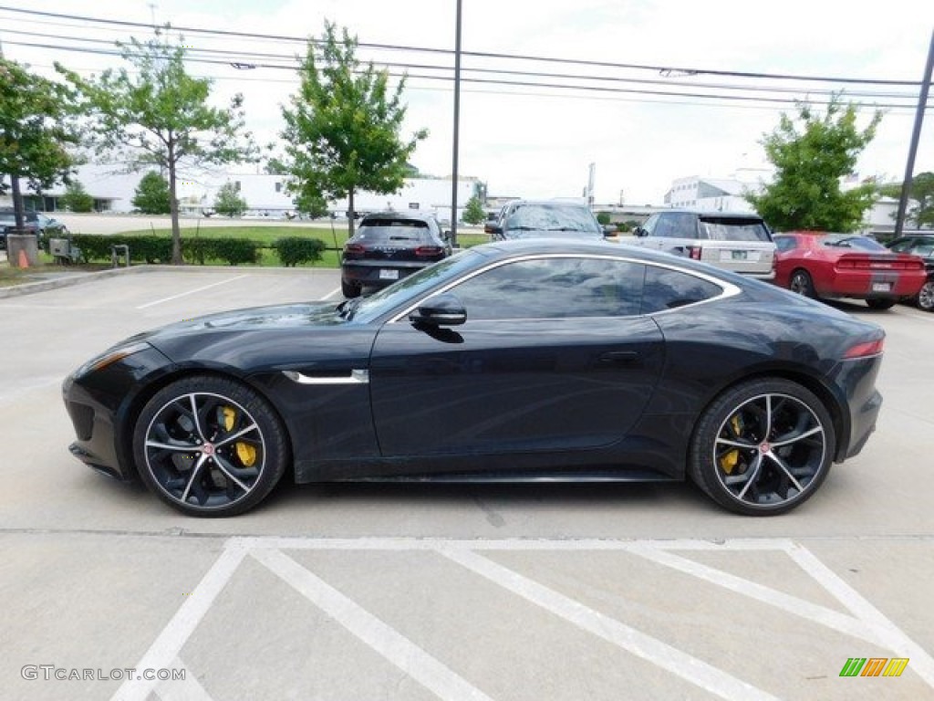 2015 F-TYPE R Coupe - Ultimate Black Metallic / Jet photo #10
