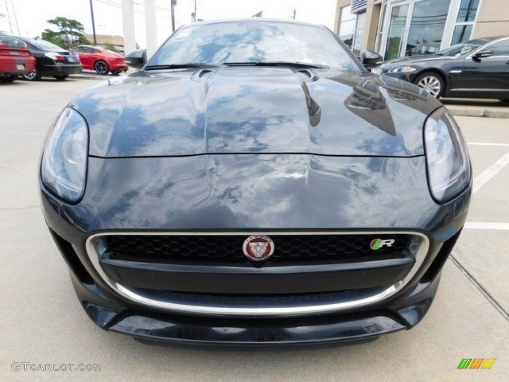2015 F-TYPE R Coupe - Ultimate Black Metallic / Jet photo #12