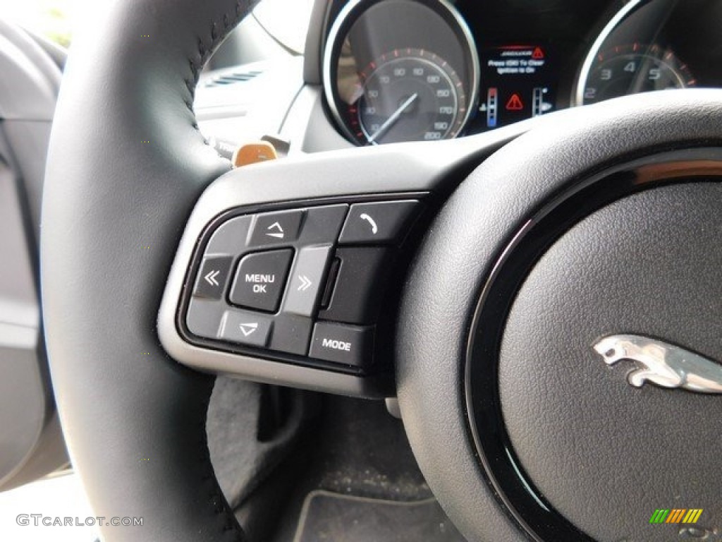 2015 F-TYPE R Coupe - Ultimate Black Metallic / Jet photo #21