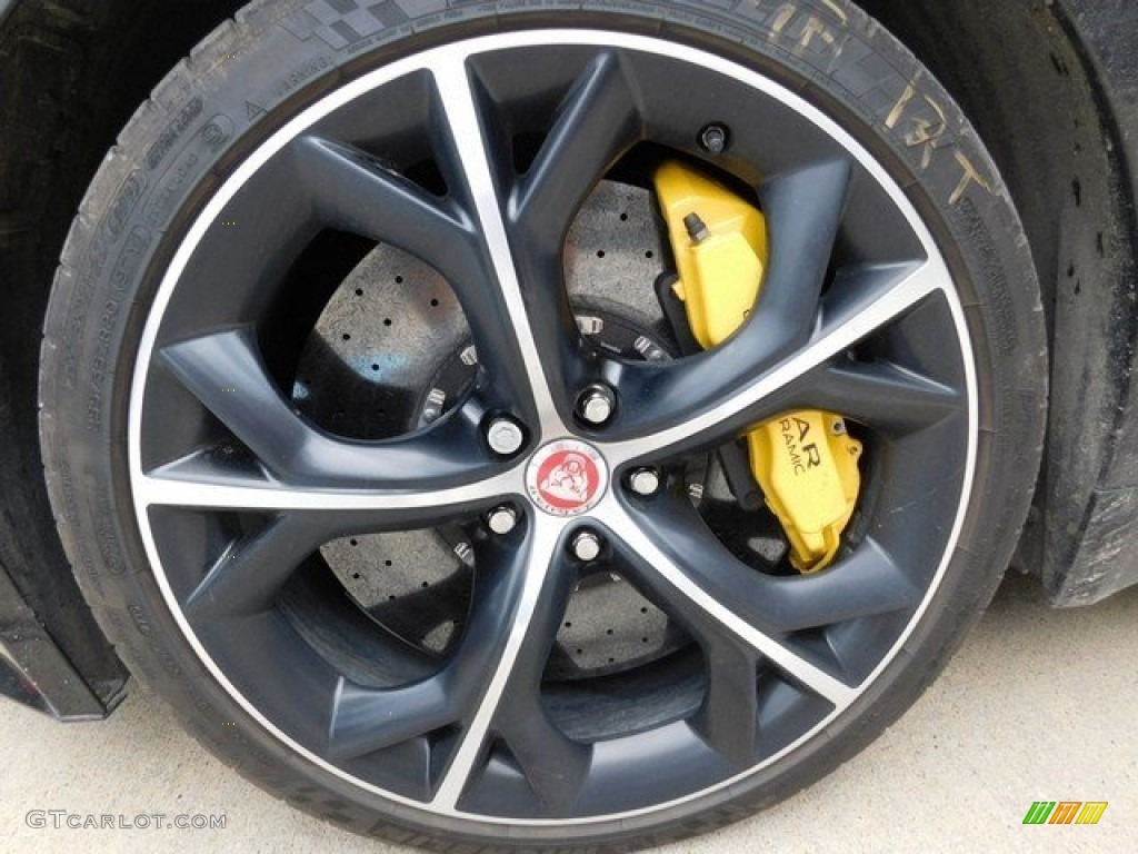 2015 F-TYPE R Coupe - Ultimate Black Metallic / Jet photo #28