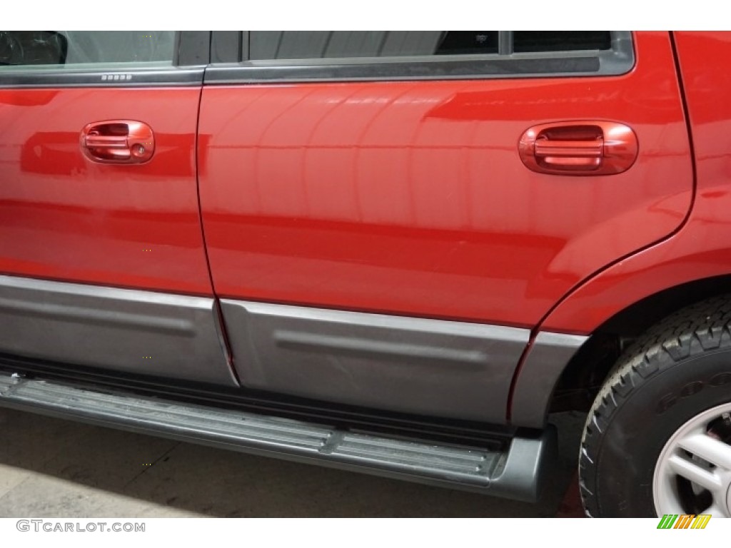 2006 Expedition XLT 4x4 - Redfire Metallic / Medium Flint Grey photo #82
