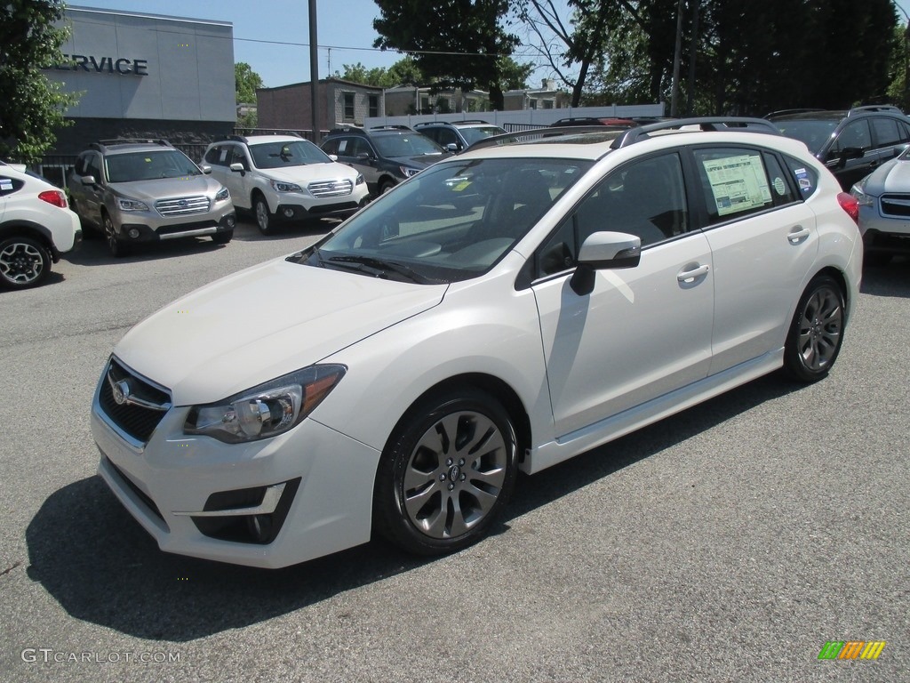 Crystal White Pearl 2016 Subaru Impreza 2.0i Sport Premium Exterior Photo #113285128