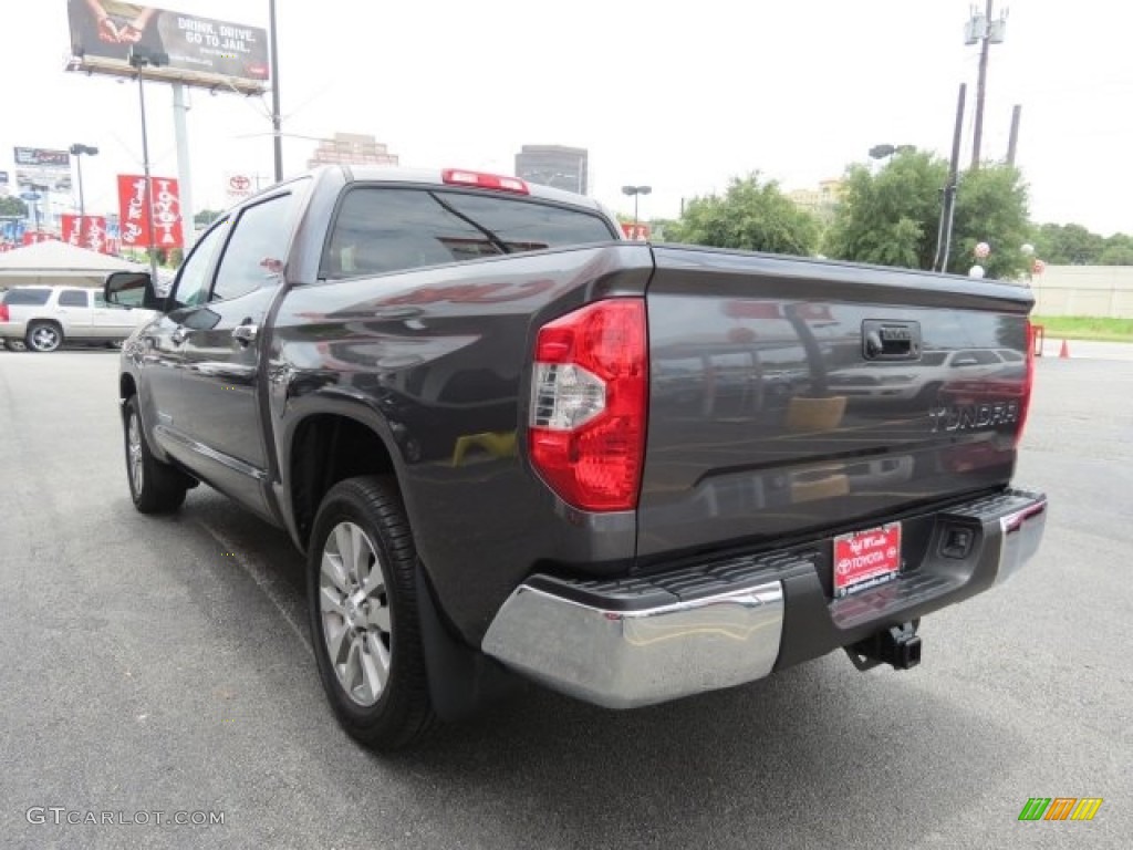 2016 Tundra Limited CrewMax - Magnetic Gray Metallic / Graphite photo #7