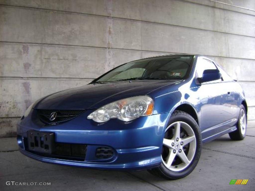 2004 RSX Type S Sports Coupe - Arctic Blue Pearl / Ebony photo #2
