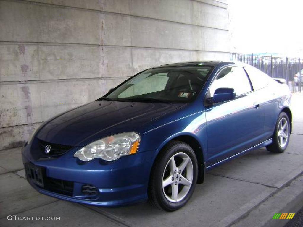 2004 RSX Type S Sports Coupe - Arctic Blue Pearl / Ebony photo #3