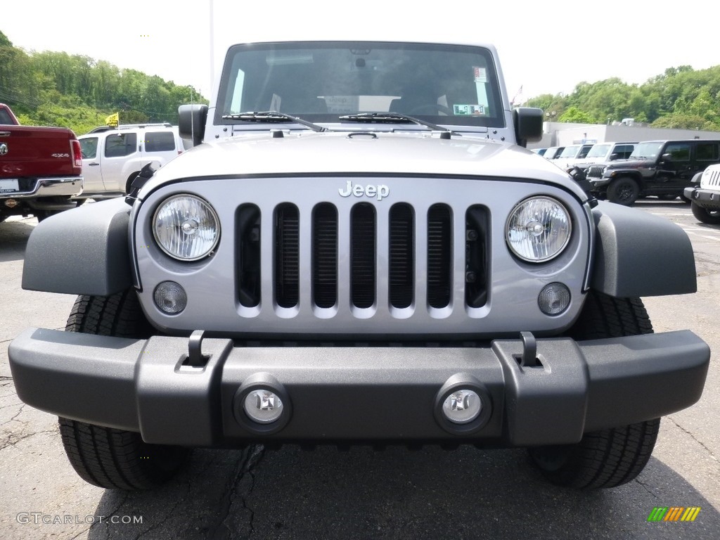 2016 Wrangler Unlimited Sport 4x4 - Billet Silver Metallic / Black photo #9