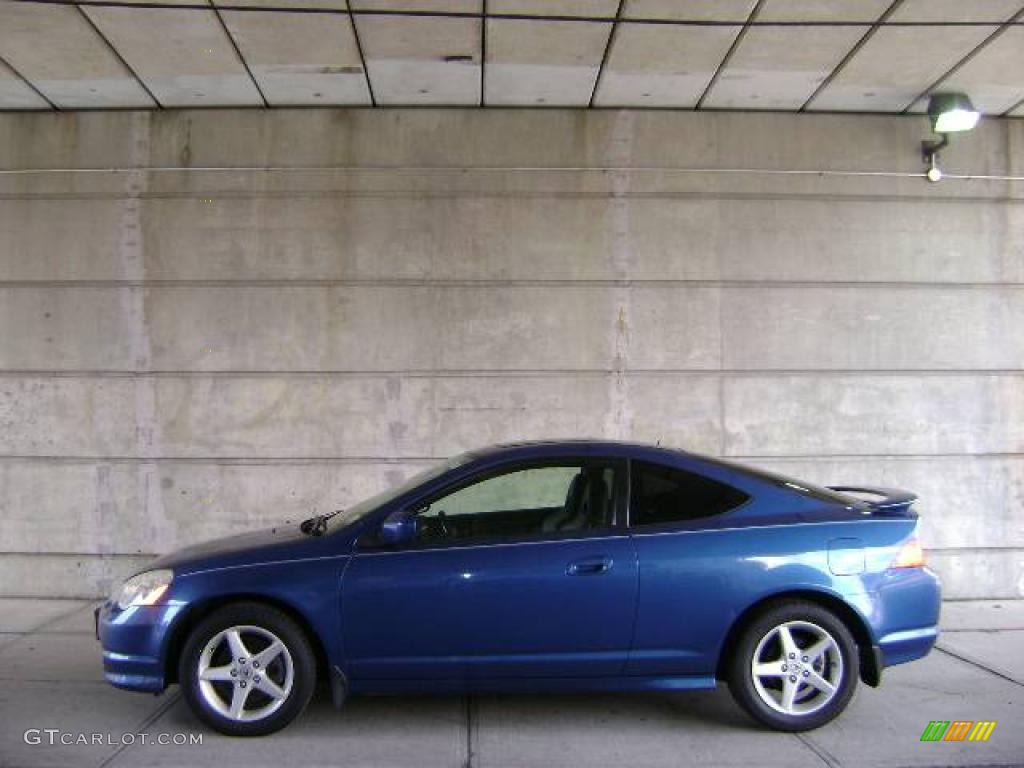 2004 RSX Type S Sports Coupe - Arctic Blue Pearl / Ebony photo #4