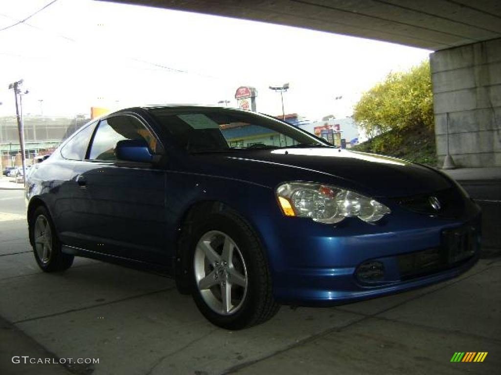 2004 RSX Type S Sports Coupe - Arctic Blue Pearl / Ebony photo #8