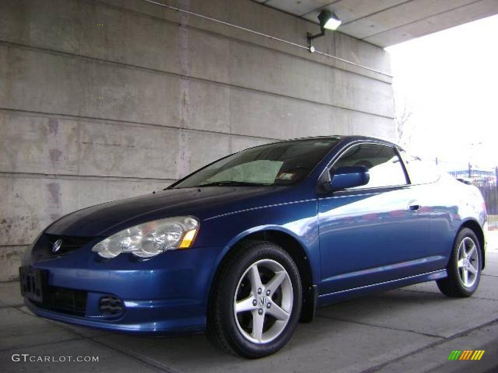 2004 RSX Type S Sports Coupe - Arctic Blue Pearl / Ebony photo #12