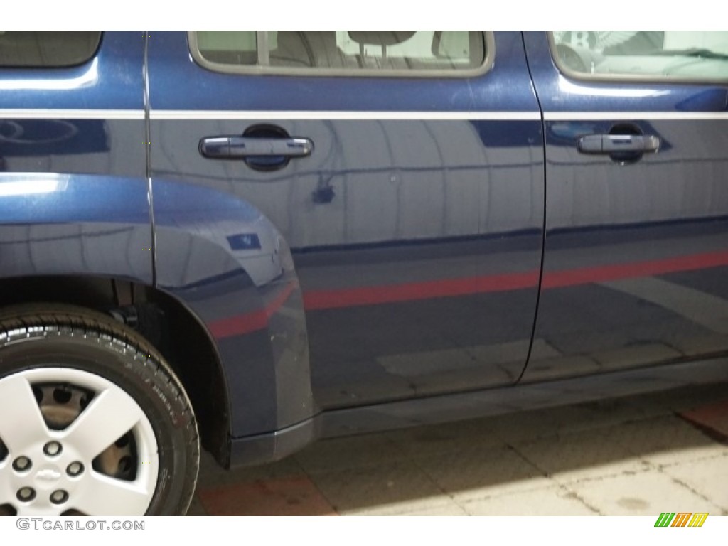 2009 HHR LS - Blue Flash Metallic / Ebony photo #55