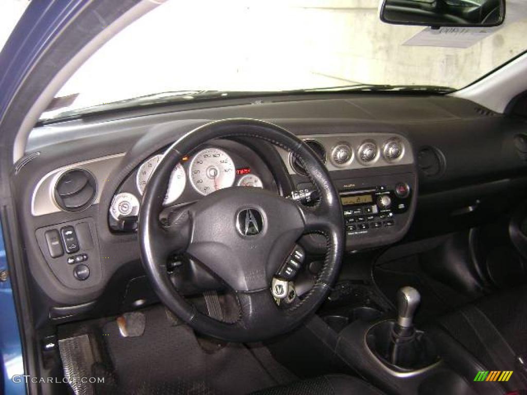 2004 RSX Type S Sports Coupe - Arctic Blue Pearl / Ebony photo #18