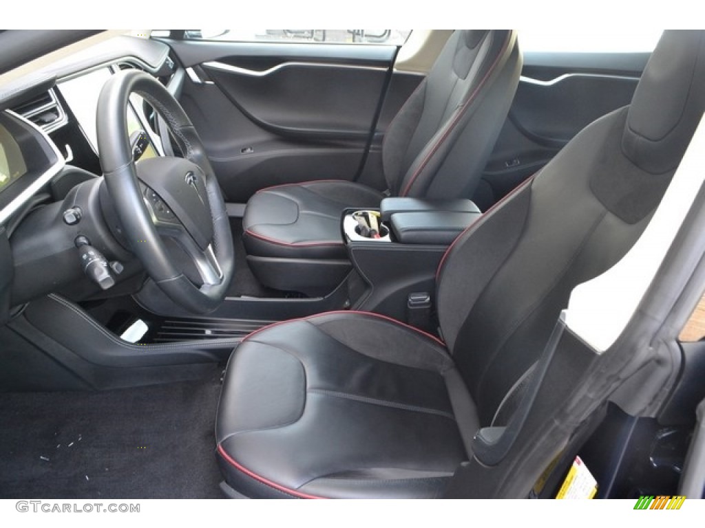 2014 Tesla Model S Standard Model S Model Front Seat Photo #113287915