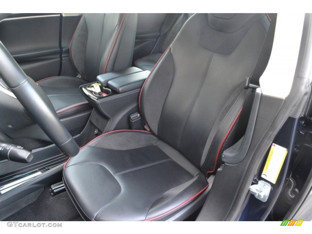 2014 Model S  - Blue Metallic / Black photo #11