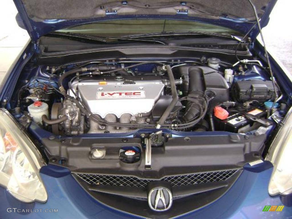 2004 RSX Type S Sports Coupe - Arctic Blue Pearl / Ebony photo #29