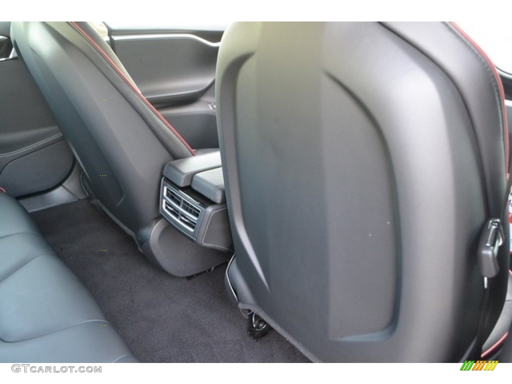 2014 Model S  - Blue Metallic / Black photo #19